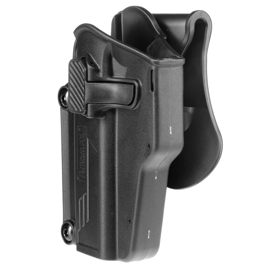 Amomax Per-Fit Universal Tactical Holster Polymer Paddle - passend fr ber 80 Pistolen Links schwarz Bild 7