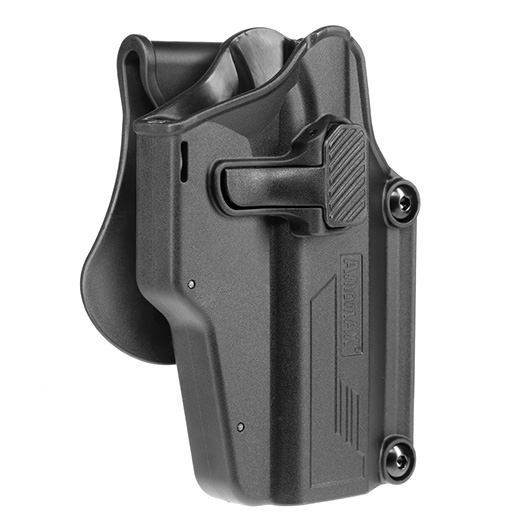 Amomax Per-Fit Universal Tactical Holster Polymer Paddle - passend fr ber 80 Pistolen Rechts schwarz Bild 1