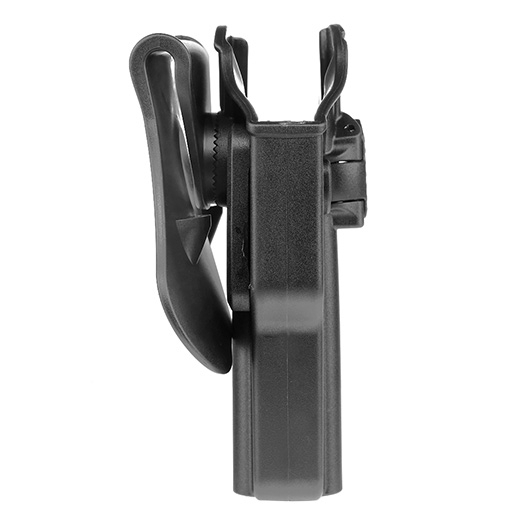 Amomax Per-Fit Universal Tactical Holster Polymer Paddle - passend fr ber 80 Pistolen Rechts schwarz Bild 2