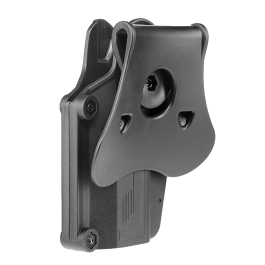 Amomax Per-Fit Universal Tactical Holster Polymer Paddle - passend fr ber 80 Pistolen Rechts schwarz Bild 5