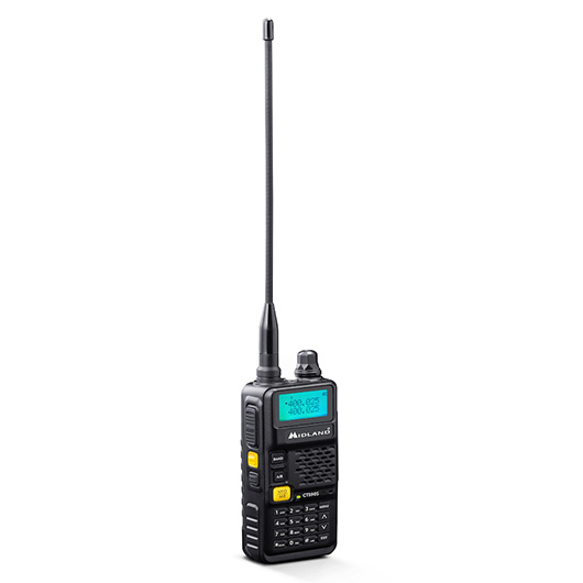 Midland CT590S Handfunkgert Dualband VHF/UHF schwarz Bild 1