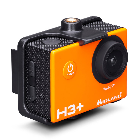 Midland H3+ Full HD Action Kamera WiFi Wasserdicht orange Bild 5