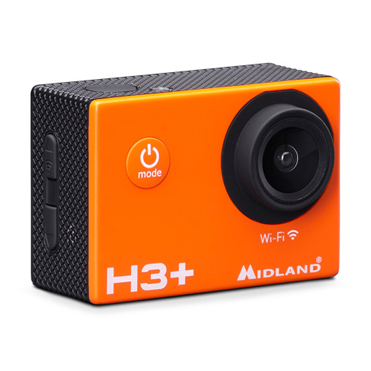 Midland H3+ Full HD Action Kamera WiFi Wasserdicht orange Bild 7