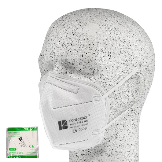 Mundschutz FFP2 Atemschutzmaske für Erwachsene EN149:2001+A1:2009 1 Stück