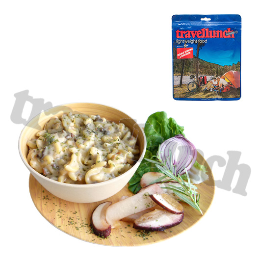 Travellunch Outdoornahrung Hauptgericht Steinpilztopf mit Nudeln 250g Doppelpack fr 2 Mahlzeiten