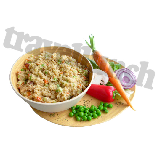 Travellunch Outdoornahrung Hauptgericht Couscous 250g Doppelpack fr 2 Mahlzeiten Bild 1