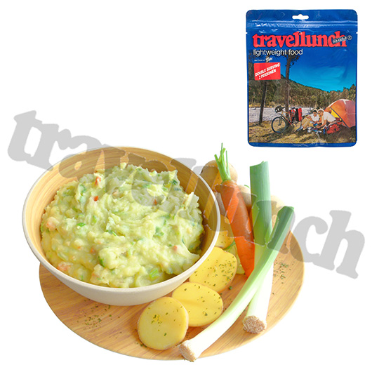 Travellunch Outdoornahrung Hauptgericht Kartoffel-Lauch-Topf 250g Doppelpack fr 2 Mahlzeiten