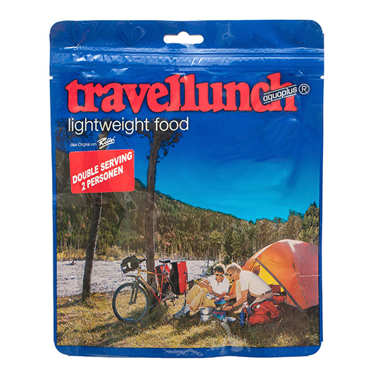 Travellunch Outdoornahrung Hauptgericht Pasta mit Oliven 250g Doppelpack fr 2 Mahlzeiten Bild 2