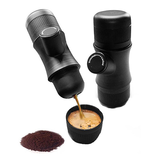 Origin Outdoors Mini-Espressomaschine To-Go schwarz fr unterwegs