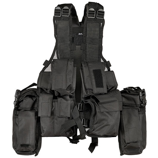 Brandit Tactical Weste schwarz