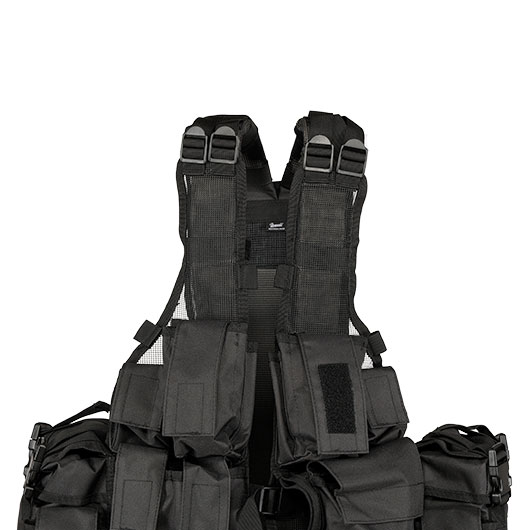 Brandit Tactical Weste schwarz Bild 3