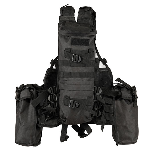 Brandit Tactical Weste schwarz Bild 4