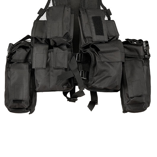 Brandit Tactical Weste schwarz Bild 7