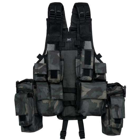 Brandit Tactical Weste darkcamo