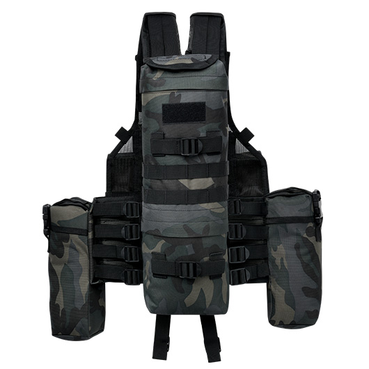 Brandit Tactical Weste darkcamo Bild 1