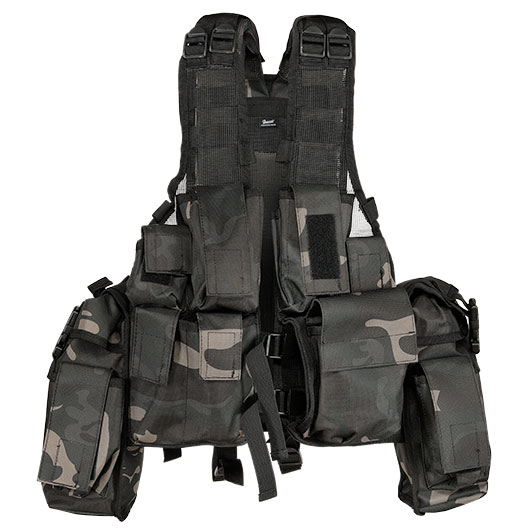 Brandit Tactical Weste darkcamo