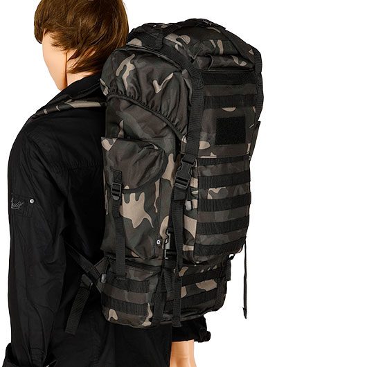 Brandit Rucksack Molle 65 Liter darkcamo Bild 5