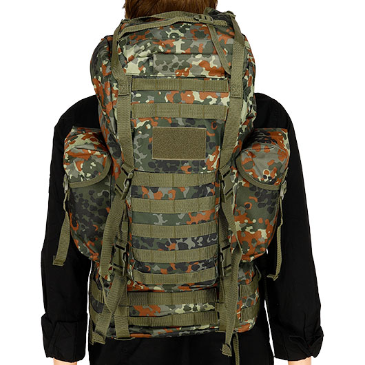 Brandit Rucksack Molle 65 Liter flecktarn Bild 4