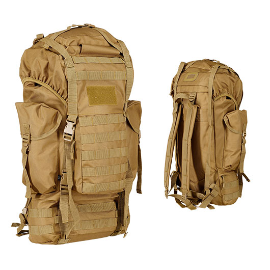 Brandit Rucksack Molle 65 Liter camel