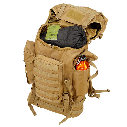 Brandit Rucksack Molle 65 Liter camel Bild 10
