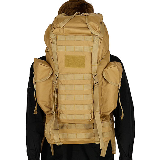 Brandit Rucksack Molle 65 Liter camel Bild 4