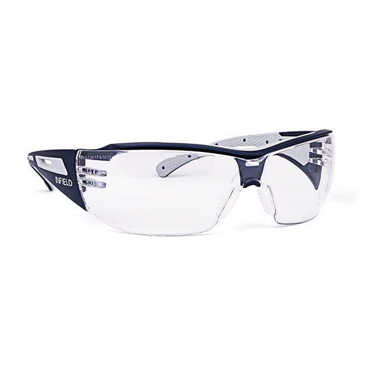 Infield Schutzbrille Victor PC AF AS UV blau/grau