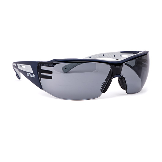 Infield Schutzbrille Victor Outdoor PC AF AS UV400 SUN blau/grau