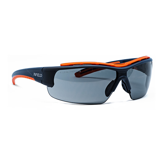 Infield Schutzbrille Senator Outdoor AF AS UV400 SUN grau/orange
