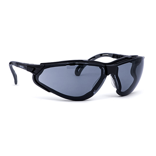 Infield Schutzbrille Terminator X-Tra schwarz Ballistic MIL Set inkl. 4 Wechselglser, Clip, Etui Bild 1