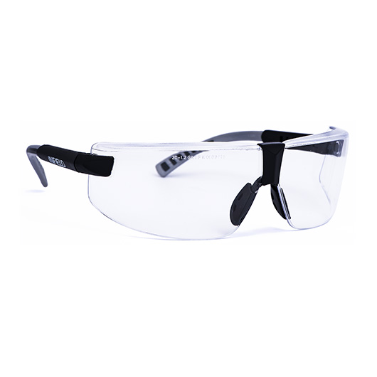 Infield Schutzbrille Exor PC HC AF AS UV schwarz/klar