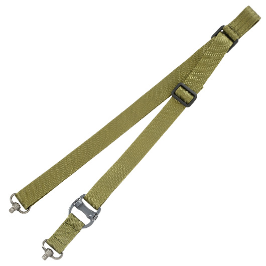 nHelmet 1- / 2-Punkt Tragegurt Tactical Multi-Mission QD mit QD-Halterungen oliv
