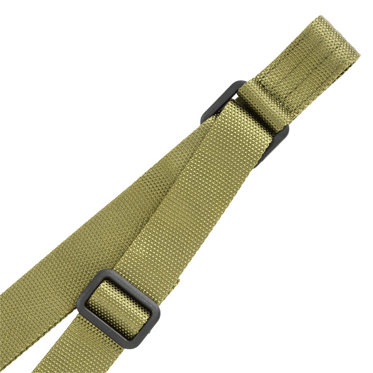 nHelmet 1- / 2-Punkt Tragegurt Tactical Multi-Mission QD mit QD-Halterungen oliv Bild 2