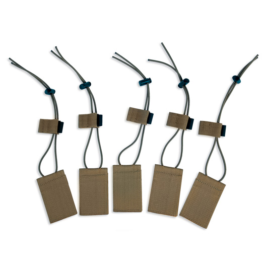 Tasmanian Tiger Bungee-Cord Magazinbefestigungen Bel Set fr TT Chest Rig MKII coyote