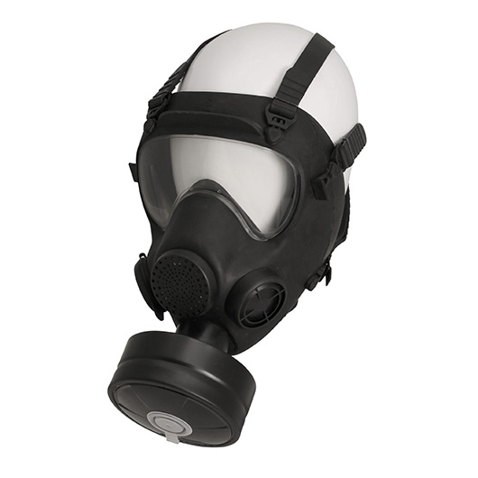 Polnische Schutzmaske MP5 + Filter neuwertig inkl. Tasche