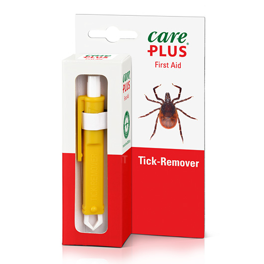 Care Plus Zeckenzange Tick Remover gelb