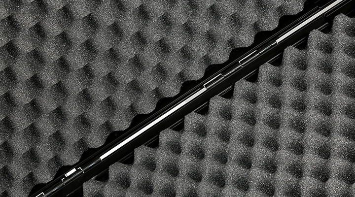 Negrini Universal Gewehrkoffer 95,5 x 24 x 8 cm schwarz Bild 5