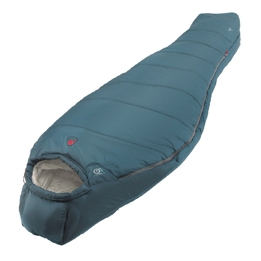 Robens Mumienschlafsack Spire II Ocean Blue bis zu 195 cm Krpergre