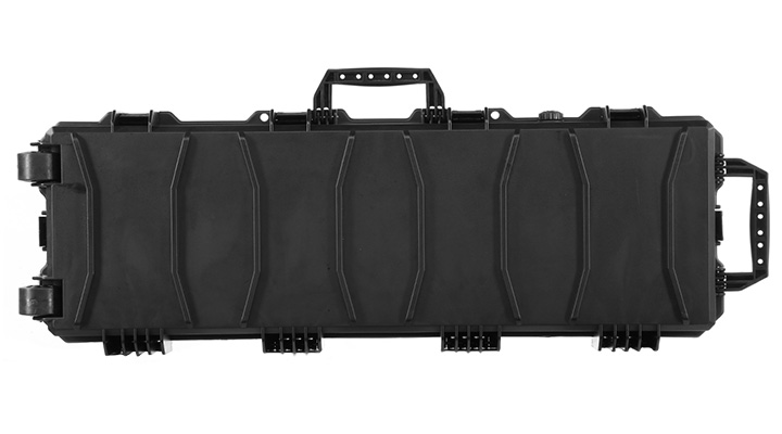MAX Tactical Large Hard Case Waffenkoffer / Trolley 102 x 36,5 x 14,5 cm Waben-Schaumstoff schwarz Bild 3