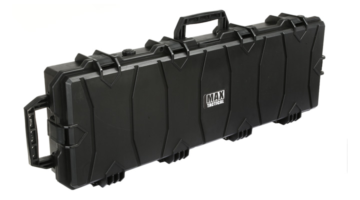 MAX Tactical Large Hard Case Waffenkoffer / Trolley 102 x 36,5 x 14,5 cm PnP-Schaumstoff schwarz Bild 1