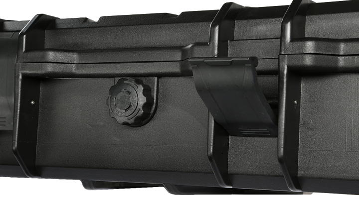 MAX Tactical Large Hard Case Waffenkoffer / Trolley 102 x 36,5 x 14,5 cm PnP-Schaumstoff schwarz Bild 10