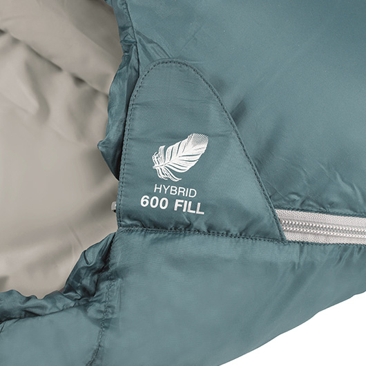 Robens Mumienschlafsack Gully 600 Ocean Blue bis zu 195 cm Krpergre Bild 7