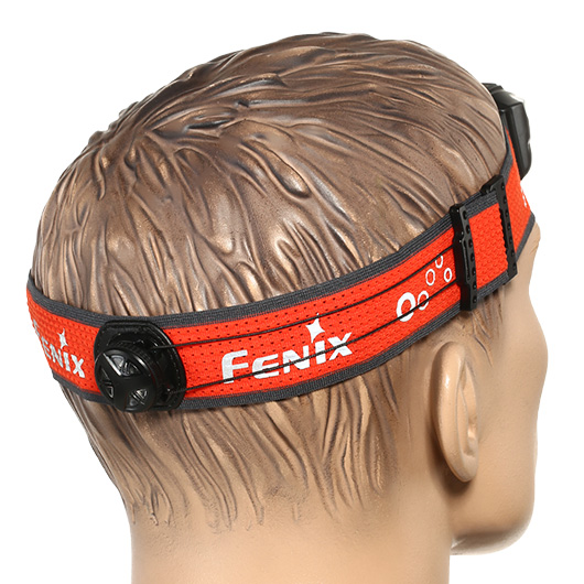 Fenix Kopflampe HL18 R-T 500 Lumen schwarz/orange Bild 5