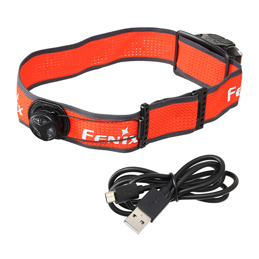 Fenix Kopflampe HL18 R-T 500 Lumen schwarz/orange Bild 6