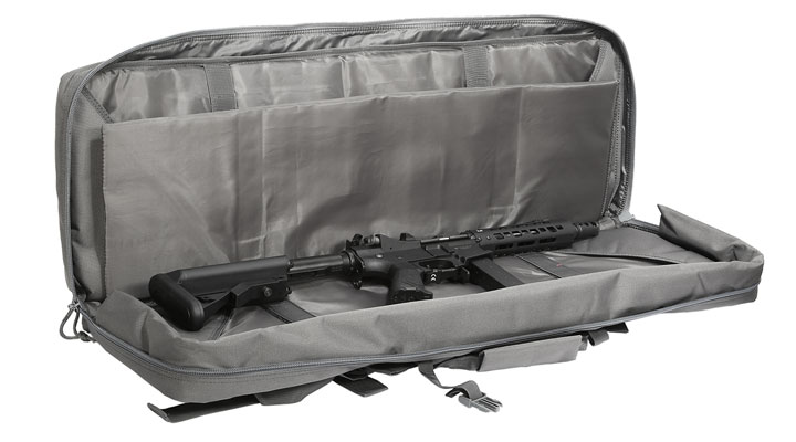 Nuprol 36 Zoll / 92 cm PMC Deluxe Soft Rifle Bag / Gewehr-Futteral grau Bild 4