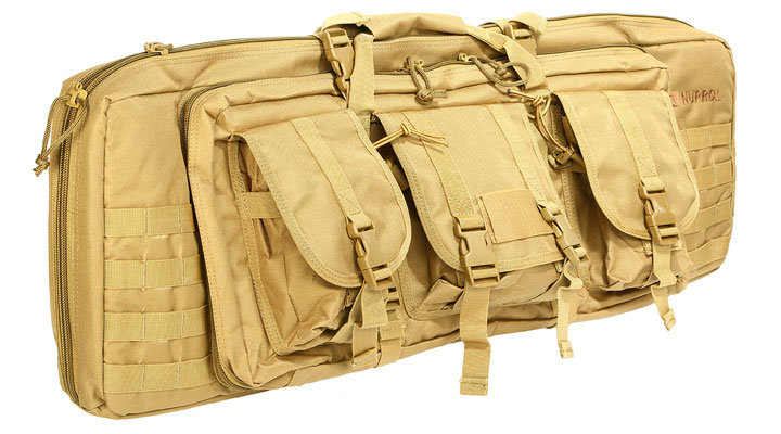 Nuprol 36 Zoll / 92 cm PMC Deluxe Soft Rifle Bag / Gewehr-Futteral tan