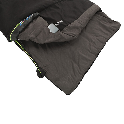 Outwell Deckenschlafsack Celebration Lux schwarz bis 195 cm Krpergre Bild 2