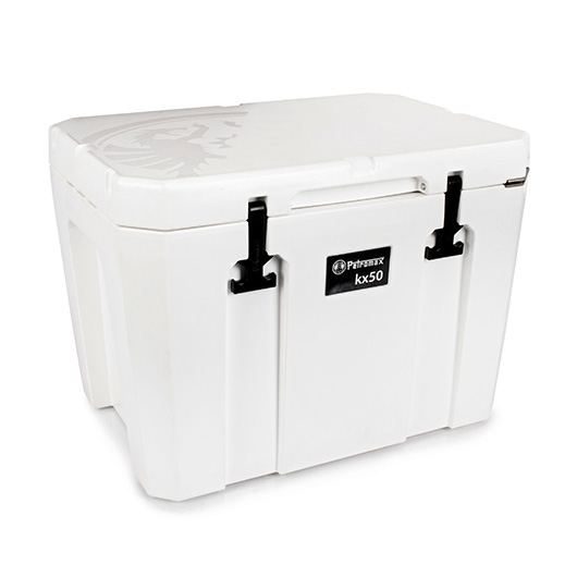 Petromax Kühlbox 50 Liter Passivkühlsystem weiß