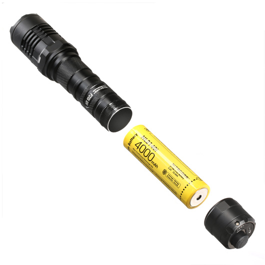 Nitecore LED-Taschenlampe P20i UV 1800 Lumen UV Licht inkl. Tactical Holster schwarz Bild 6