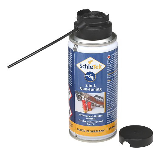 SchleTek 2 in 1 Gun Tuning Hightech Waffenpflege Spray 100ml