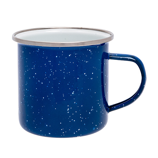 Origin Outdoors Emaille Tasse 360 ml blau